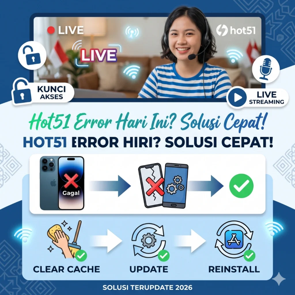 Hot51 Error Hari Ini Cara Mengatasi Tidak Bisa Dibuka