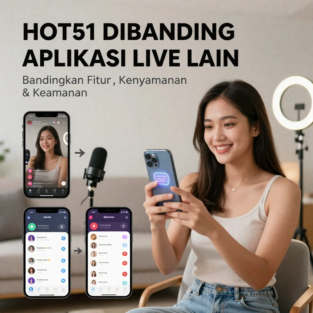 Hot51 Dibanding Aplikasi Live Lain Mana yang Lebih Cocok