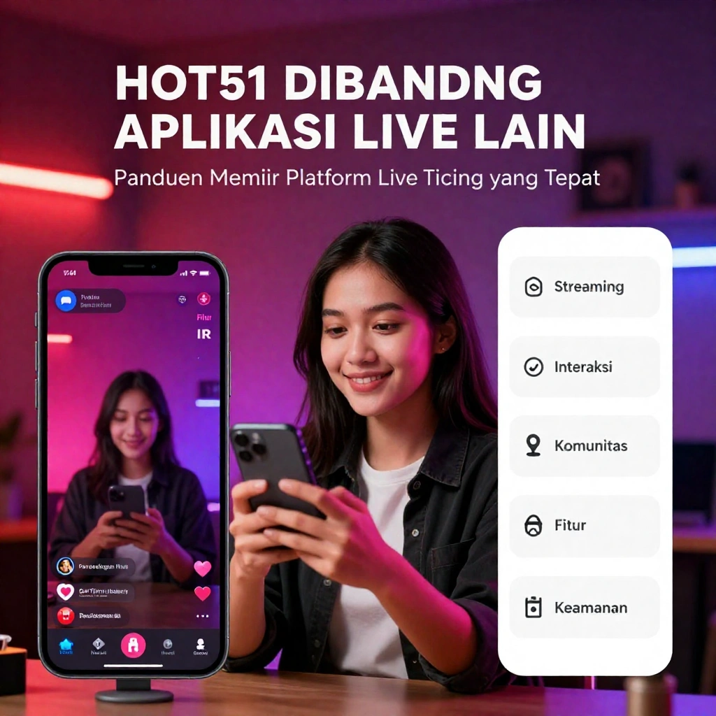 Hot51 Dibanding Aplikasi Live Lain Mana yang Lebih Cocok