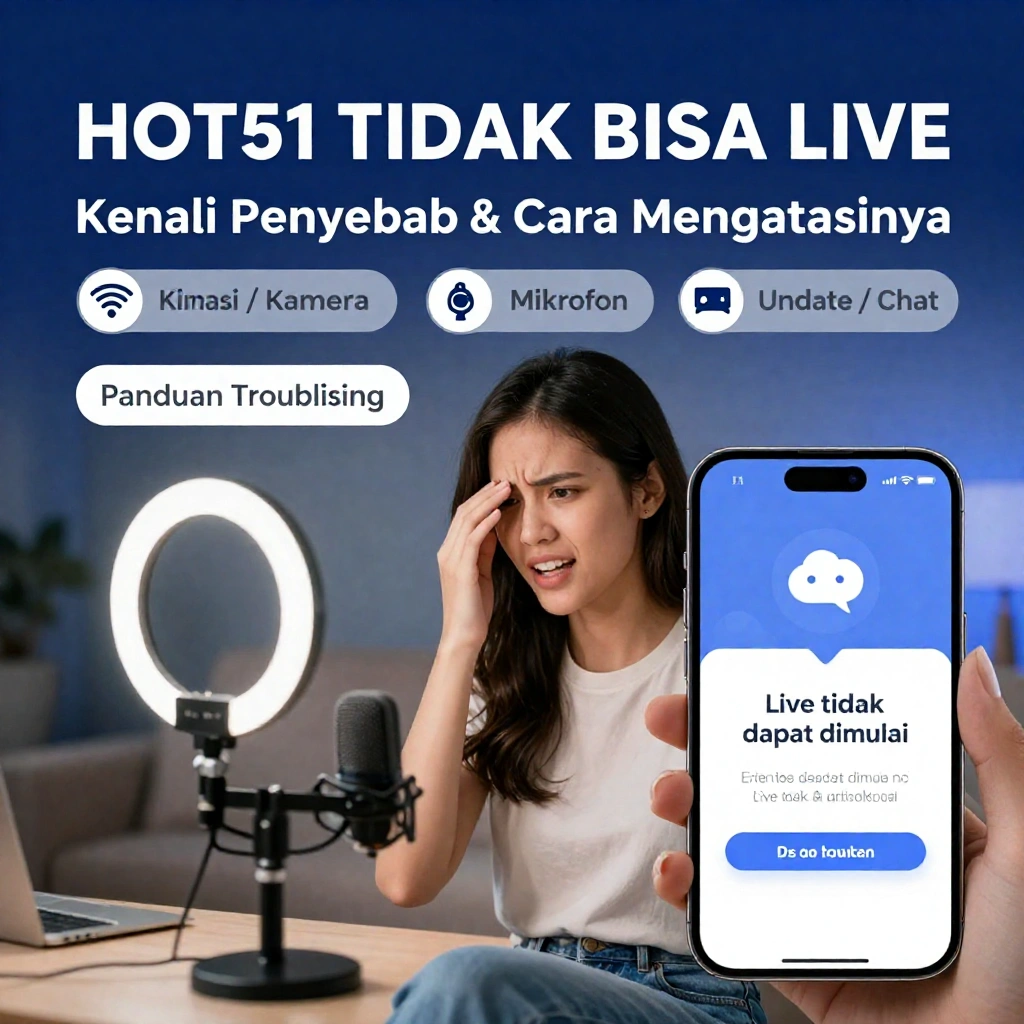 Hot51 Tidak Bisa Live Penyebab dan Cara Mengatasinya