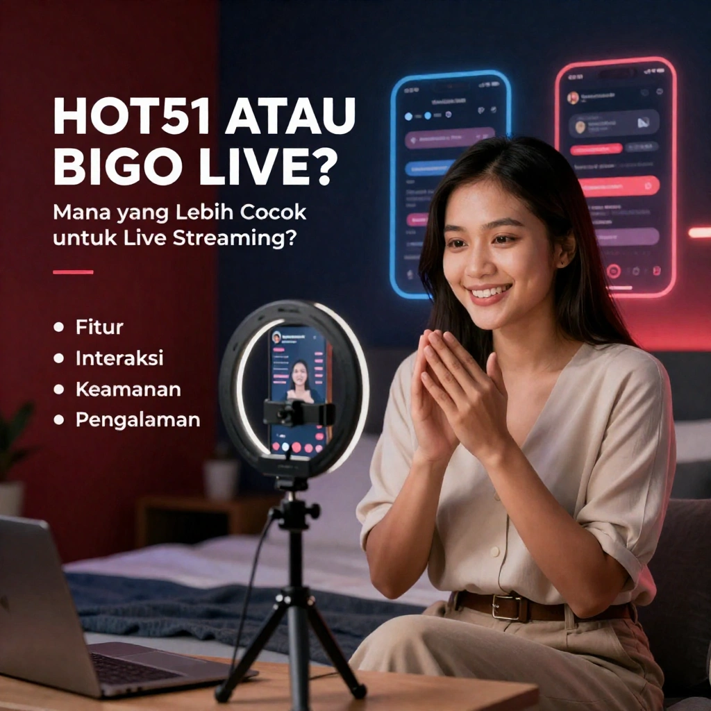 Hot51 atau BIGO Live Mana yang Lebih Cocok untuk Live Streaming