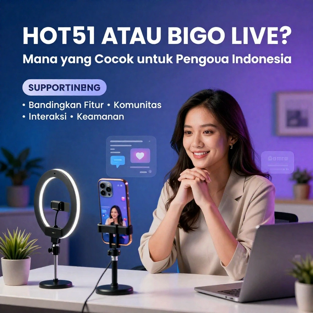 Hot51 atau Bigo Live Mana yang Lebih Cocok untuk Pengguna Indonesia