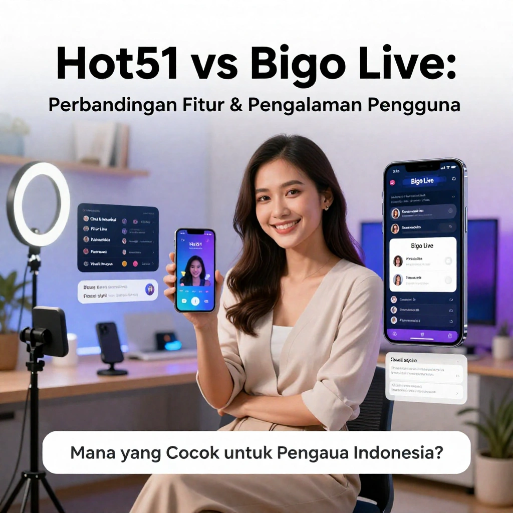 Hot51 vs Bigo Live Perbandingan Fitur dan Pengalaman Pengguna