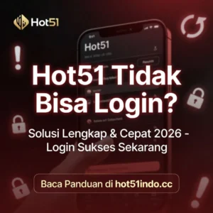 Read more about the article Hot51 Tidak Bisa Login? Ini Solusi Cepat & Aman