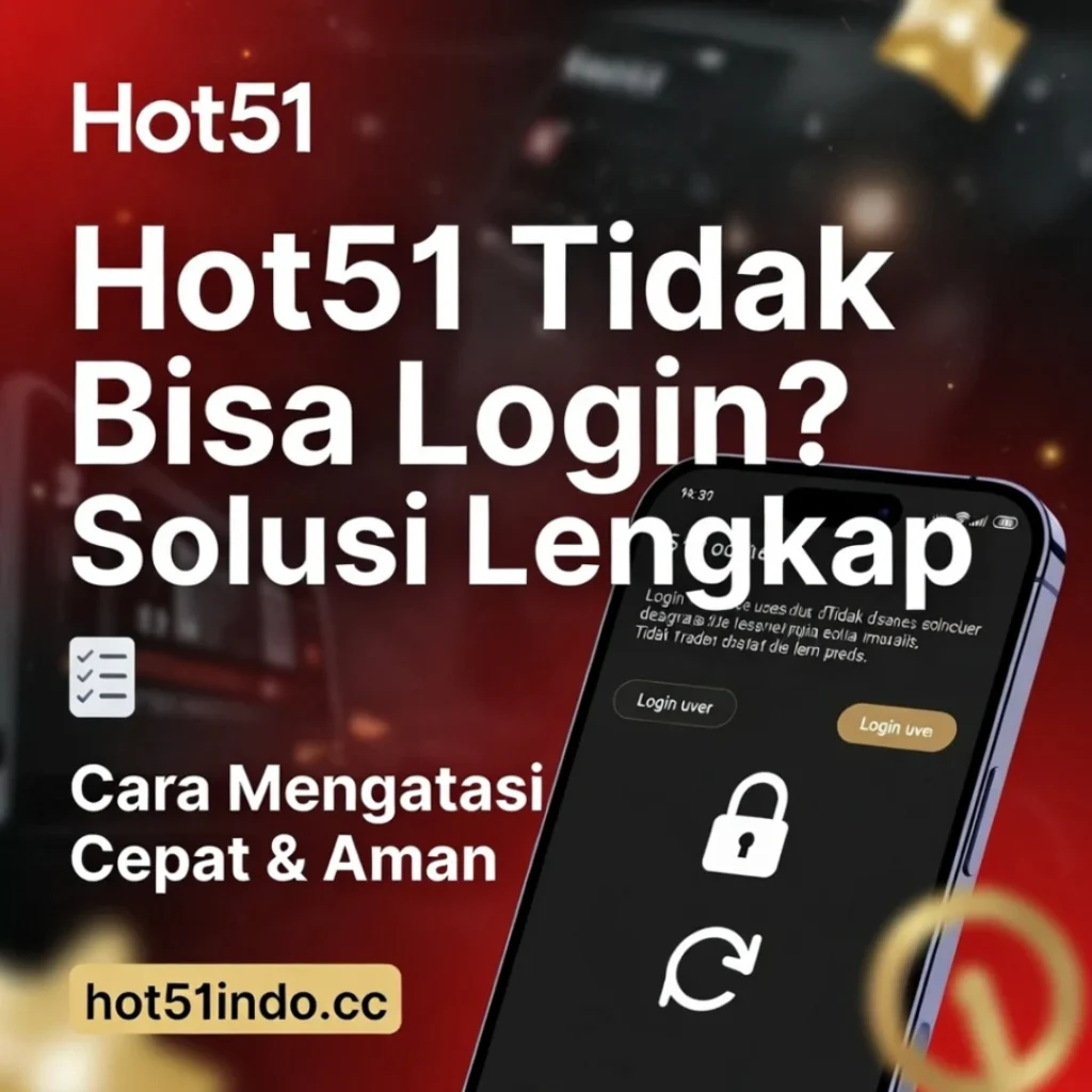 Hot51 Tidak Bisa Login Solusi Lengkap & Mudah 2026