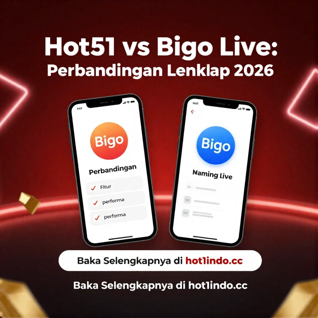 Hot51 vs Bigo Live - Perbandingan Lengkap 2026