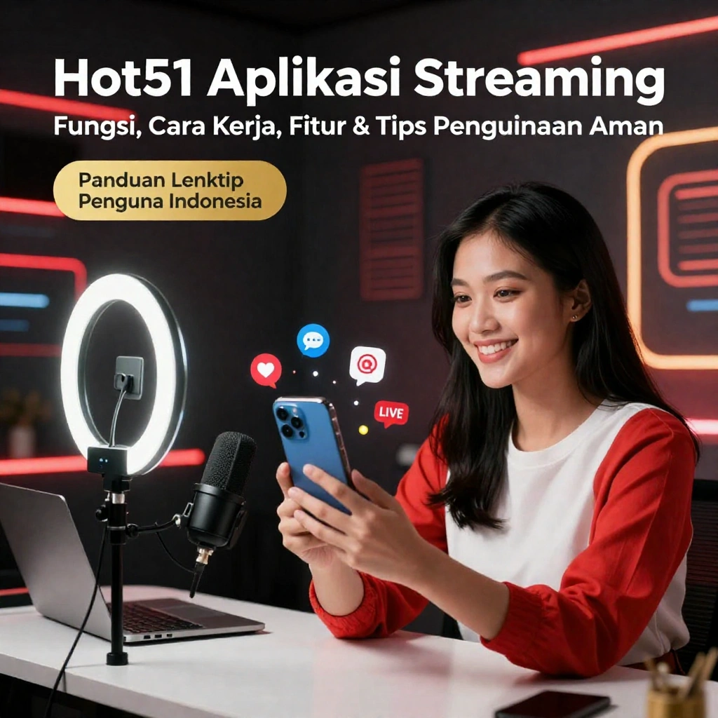 Hot51 Aplikasi Streaming Fungsi, Cara Kerja, dan Panduan Pengguna Indonesia