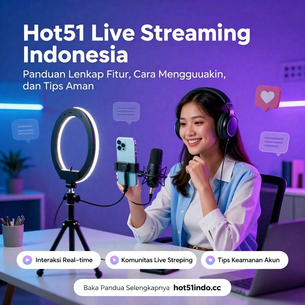 Hot51 Live Streaming Indonesia Panduan Memahami Fitur dan Cara Menggunakannya dengan Aman