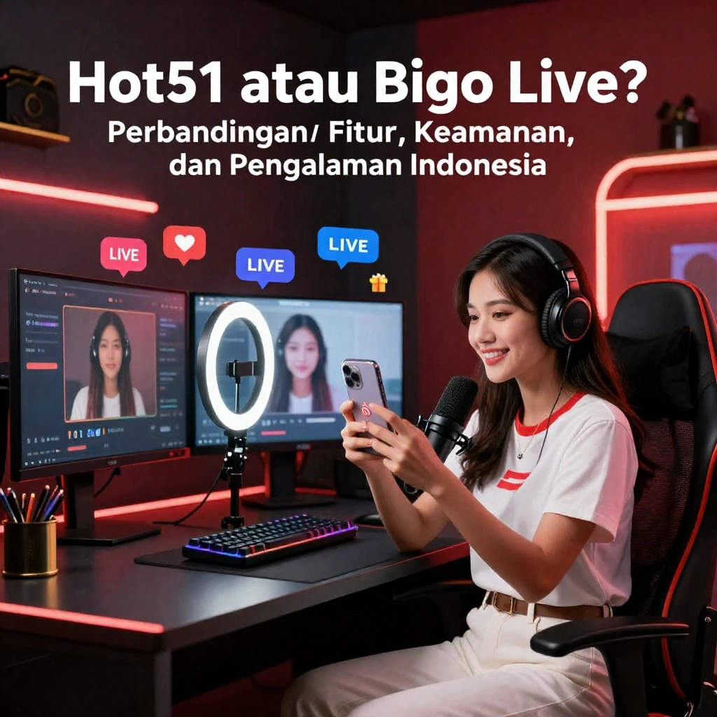 Hot51 atau Bigo Live Perbandingan Lengkap untuk Pengguna Indonesia