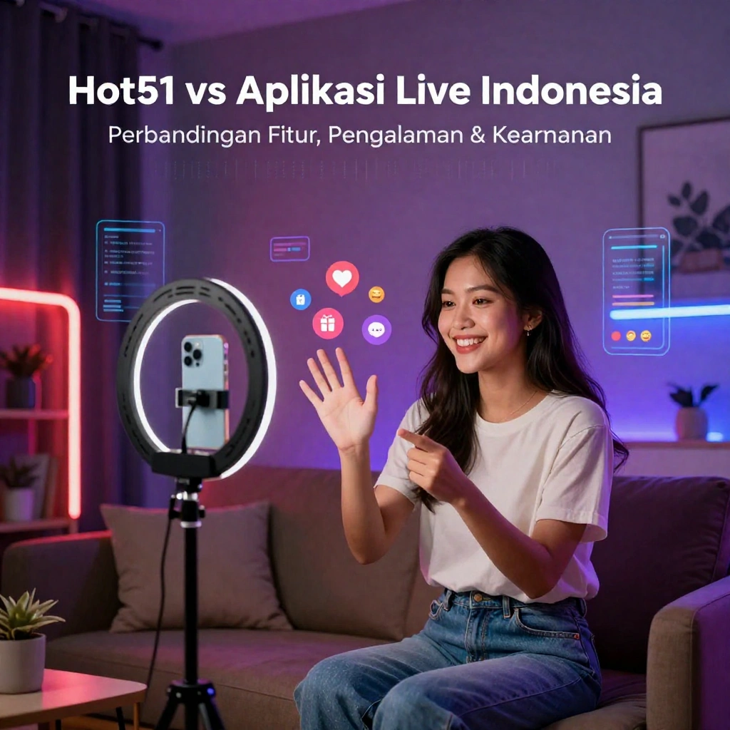 Hot51 vs Aplikasi Live Indonesia Perbandingan Fitur, Pengalaman, dan Keamanan
