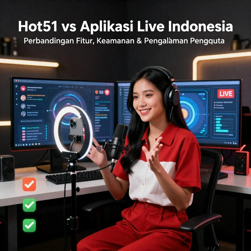 Hot51 vs Aplikasi Live Indonesia Perbandingan Lengkap untuk Pengguna Baru