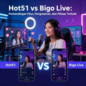 Read more about the article Hot51 vs Bigo Live Perbandingan Fitur, Pengalaman, dan Pilihan Terbaik