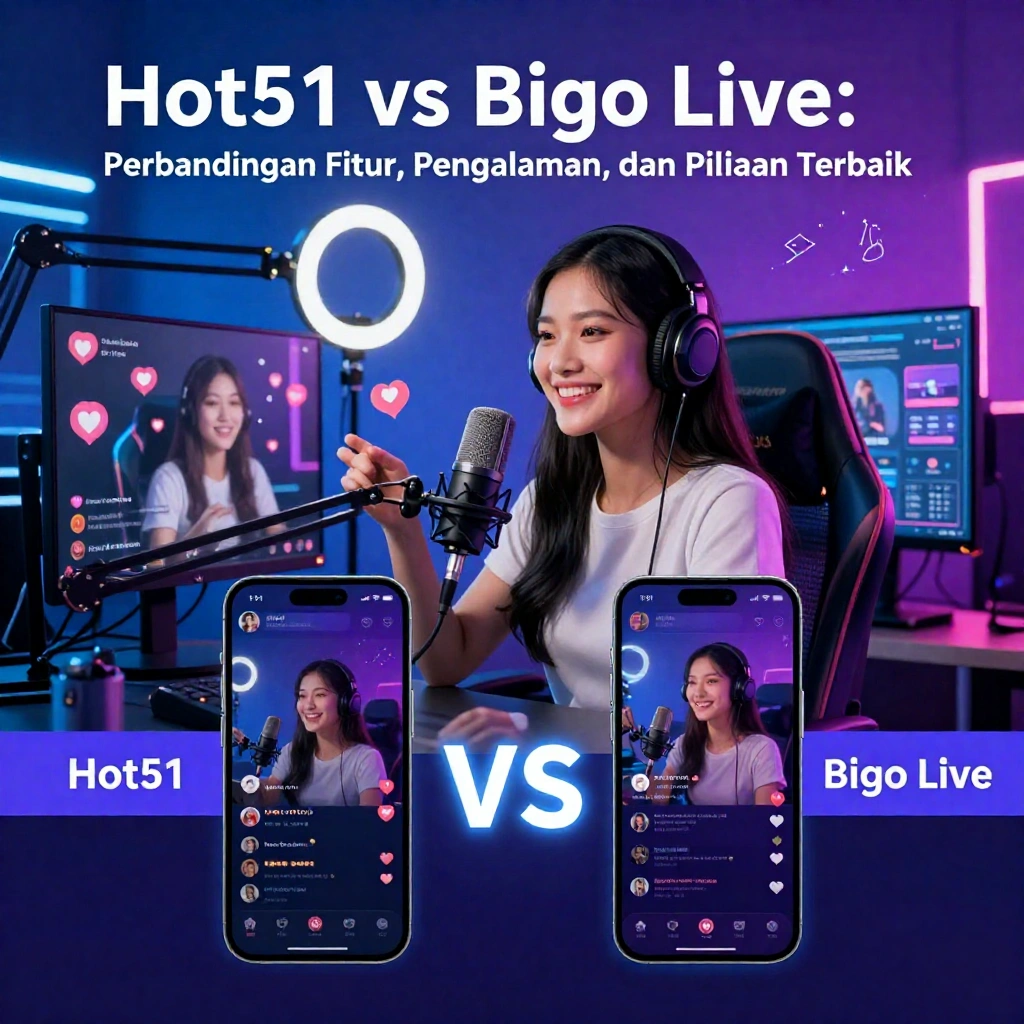 Hot51 vs Bigo Live Perbandingan Fitur, Pengalaman, dan Pilihan Terbaik